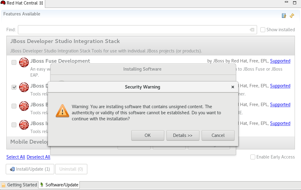 2.1 JBDS add new software security 1.png