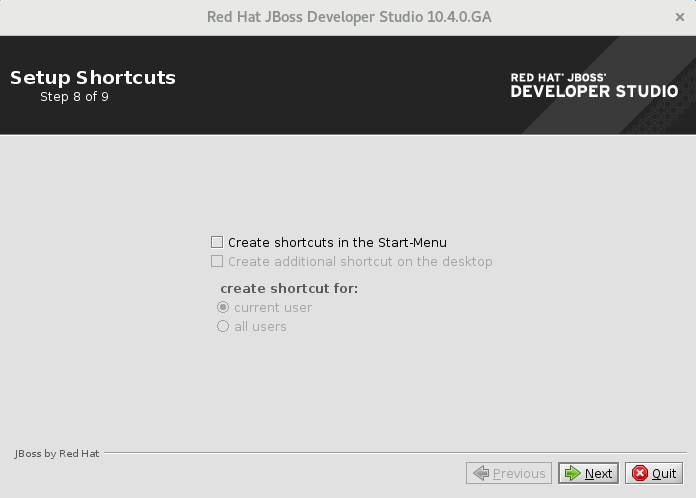 2.1 JBDS install shortcuts 1.png